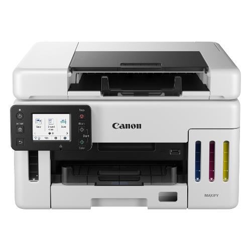 Multifunzione 3in1 Inkjet Tank A4 MAXIFY GX6550 MegaTank White e Black 6351C006