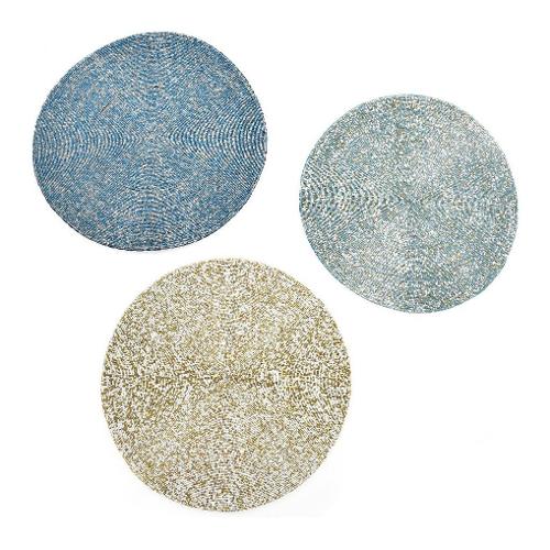 Sottopiatto Plastica (35cm) Perlinato MARE Assortito 08261