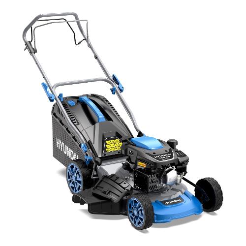 Tagliaerba motore Hyundai 150cc Dm43Sc D150 2,6 kW taglio 43cm blu e nero 65810