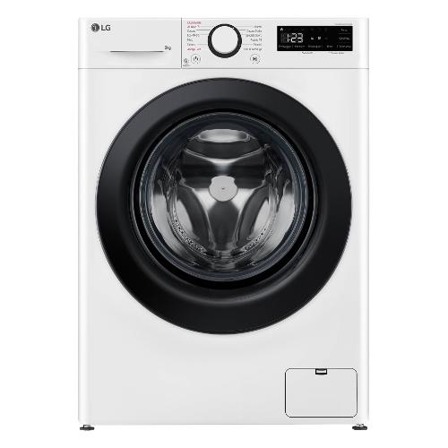 Lavatrice 9 Kg SERIE R3 F2R3S09NSWB AI DD White e Black classe A 1200giri/min (60x47,5x85cm)