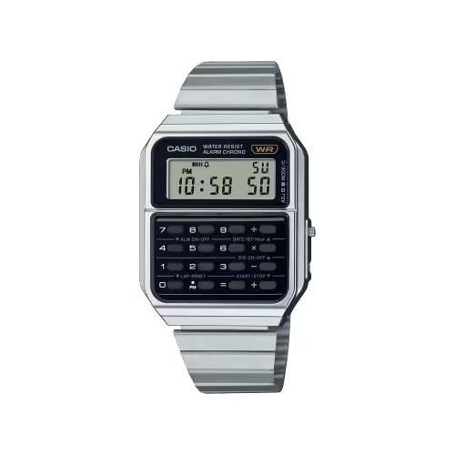 Orologio VINTAGE Edgy Silver e Black CA 500WE 1AEF