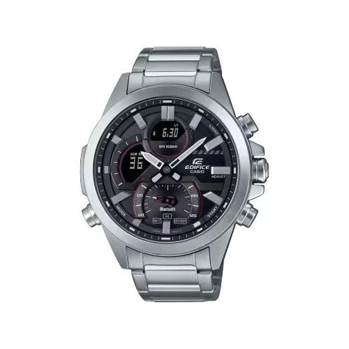 Orologio EDIFICE Bluetooth Silver e Black ECB 30D 1AEF
