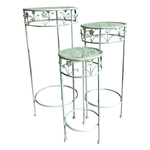 Amicasa .Set 3 Portapiante Tondi Green Sage
