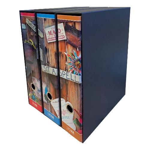 Registratore archivio Tris Viaggio R80 CROMA COLLECTION (28,5x8x34 cm) 06534