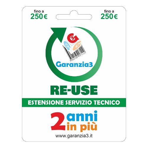 Prolungamento garanzia produttore RE USE G3RUIT250