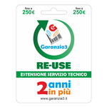 Garanzia3 Prolungamento Garanzia Produttore Ricondizionati - G3ruit250