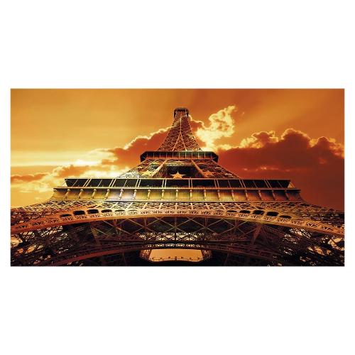 Riproduzione Di Pittura A Olio Di Parigi Torre Eiffel Ombrello