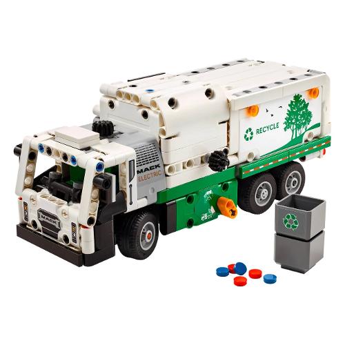 Camion Della Spazzatura Mack Lr Electric ( 503 Pz ) TECHNIC 8a+ 42167
