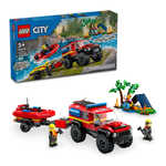 Lego 60412 Fuoristrada e Gommone City