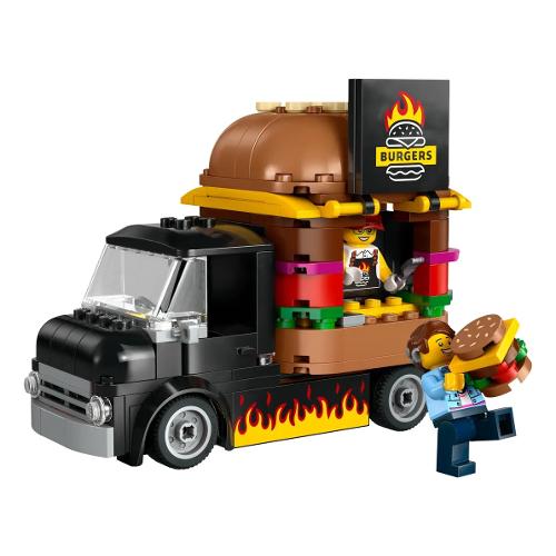 Furgone degli Hamburger ( 194 Pz ) CITY GREAT VEHICLES 5a+ 60404