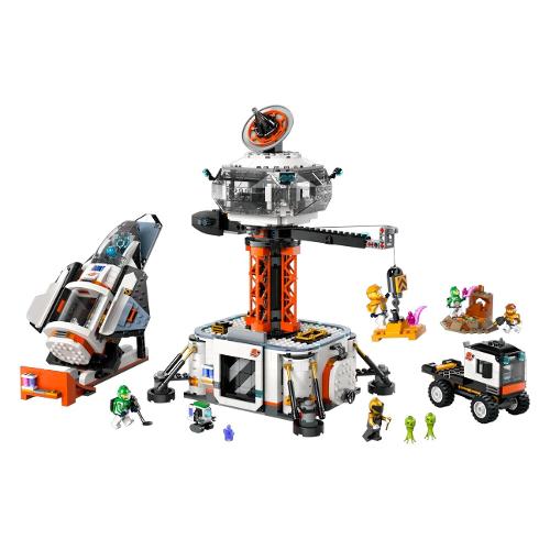 Base Spaziale e Piattaforma di Lancio ( 1422 Pz ) CITY SPACE 60434