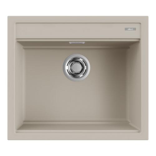 Lavello 1 vasca (57x51cm) BEST 105 Champagne Satinato LKB10595