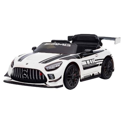 Auto elettrica Mercedes Amg GT3 12V R C (115cm) ESPIDKO Bianco 42385