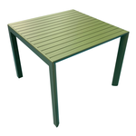 Amicasa .Tavolo Carol Alu.180X90 Verde Oliva