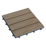 Amicasa .Mattonella Clip 30x30 Teak - Black
