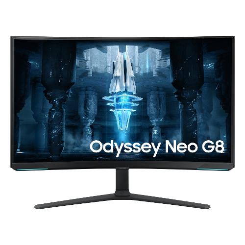 Monitor 32" ( QLED 3840x2160 UHD 4K 240Hz ) ODYSSEY NEO G8 Curvo White e Black LS32BG850NPXEN