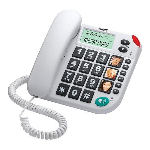 Telefono fisso SENIOR White KXT 480