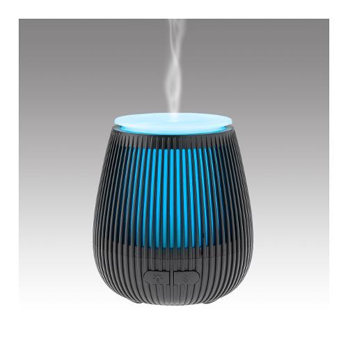 Diffusore aromi (100ml) con luci cromatiche Nero DA24
