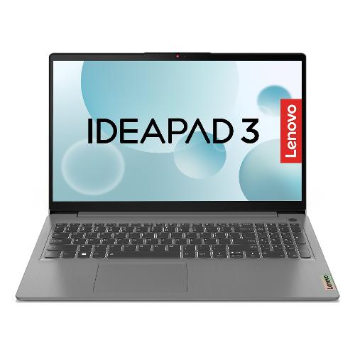 Notebook 15,6" IDEAPAD 3 15IAU7 Intel Core i3 8GB 256GB Arctic grey 82RK00QKIX