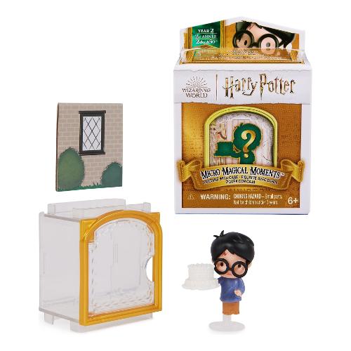 Harry Potter Micro Magical Moments - Personaggio Sorpresa Da Collezione Con Cassetta - 3,8 Cm - Giocattolo Per Bambini 6+ Anni - Spin Master - 3