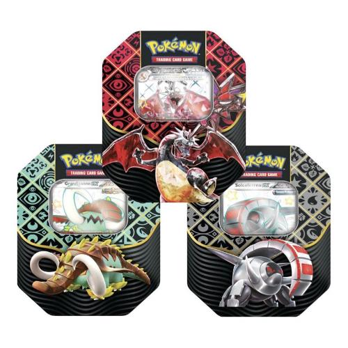 Carte gioco POKÉMON Scarlatto Violetto Destino di Paldea Tin da Collezione Assortito PK60447 I