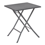 Amicasa .Tavolo Pieghevole 62X62 W. Gray Sak-62