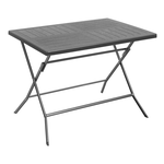 Amicasa .Tavolo Pieghevole 100x70 W. Gray Sak-100
