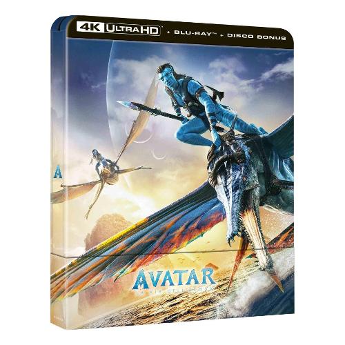 Blu Ray 4K Avatar - La Via Dell'Acqua (Steelbook) (4K Ultra Hd+Blu-Ray+Ocard) - James Cameron 861271RVDO