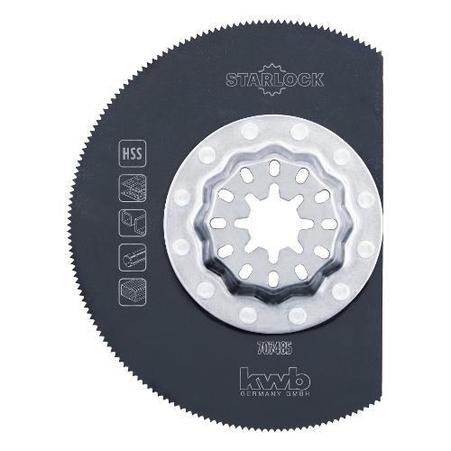 Lama semicircolare immersione per multifunzione multi materiale D. 85 mm STARLOCK 707485
