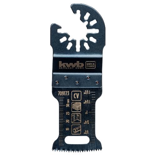 Lama per multifunzione dritta immersione legno, laminato plastico (34x40mm) 709173