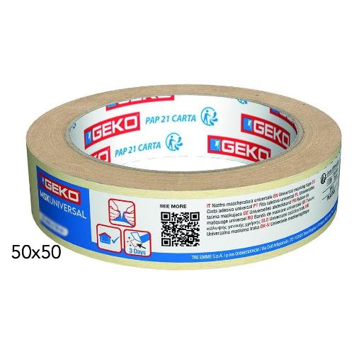 Nastro mascheratura per interni 5cm x 50m UNIVERSAL Beige 21000 125
