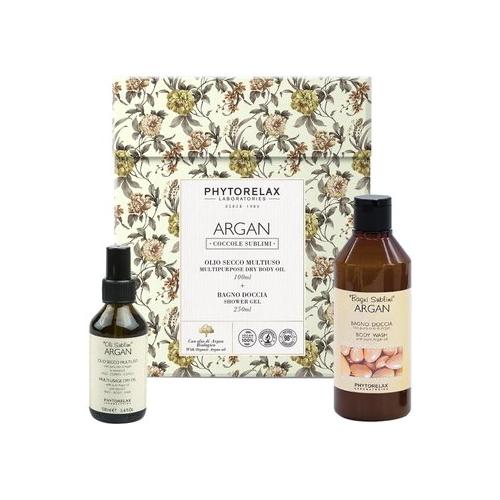 Set bagno Coccole sublimi argan beauty box 250 ml + 100 ml