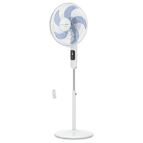 Ventilatore Pavimento TURBO SILENCE Piantana White VU5450F0 32W 40cm 5 pale