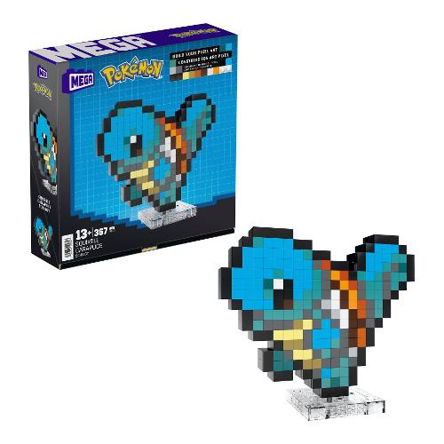Pixel Art Squirtle ( 367 pz ) POKÉMON 13a+ HTH77