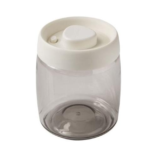 Barattolo (600ml) sottovuoto Fumè e Bianco 53866