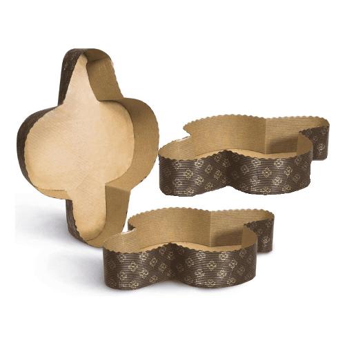 Set stampi colomba pasquale 3 pz carta forno (27,5x19,6x5cm) 500 gr EASY BAKE 157811