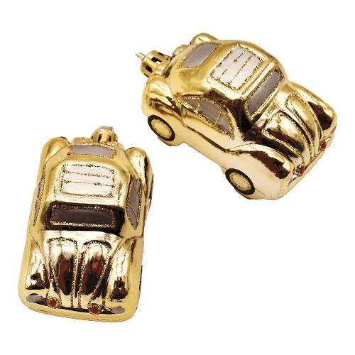 Macchine (2pz) Plastica Assortito Oro B5289