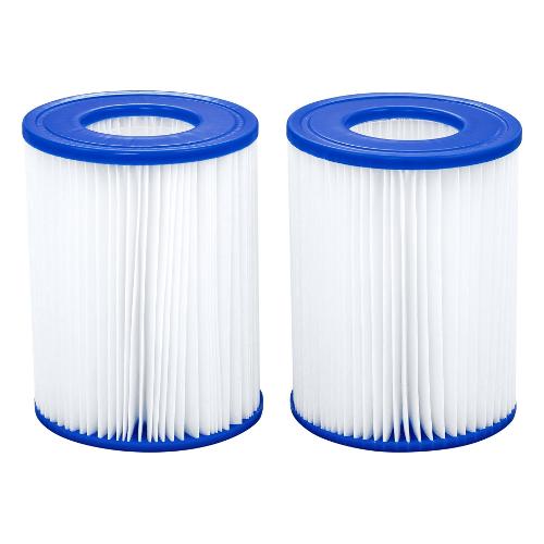 Cartuccia filtro piscina 2 pz Pompe Bestway da 2006 a 3028 l/h 58094 / 24