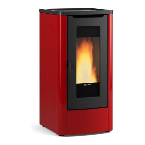 Stufa pellet 10kW DAHIANA 5.0 Bordeaux 5 stelle 1287400
