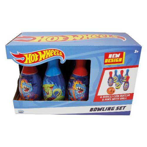 Set birilli Bowling 6 pz + 1 palla HOT WHEELS 42046