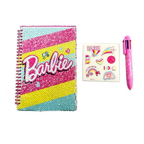 Diario segreti BARBIE My notebook con penna multicolore 44859