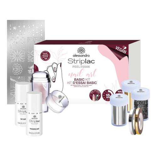 Smalto unghie Striplac Peel Or Soak Nail Art Basic Kit