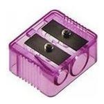 Temperino doppio matite cosmetiche