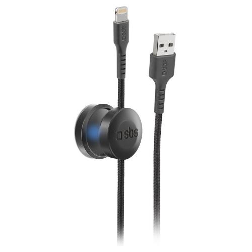 Cavo Lightning MAG Certificato Apple Mfi Black 2m TEMAGLIGDG