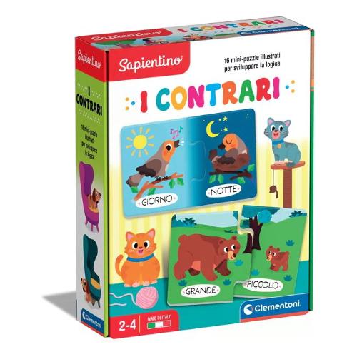 Gioco educativo I contrari SAPIENTINO 16458