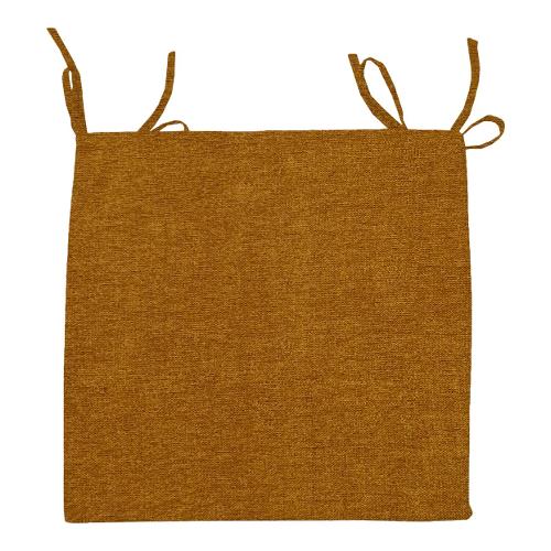 Cuscino seduta misto cotone Oro 30 (40x40x5cm) Sfoderabile