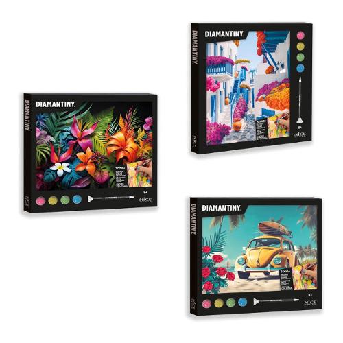 Quadro mosaico 3D DIAMANTINY Assortito 96570