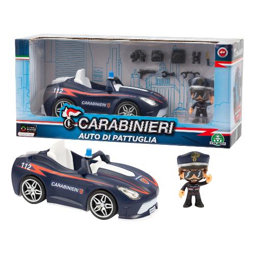 Mini Action Hero con auto luci CARABINIERI CBN04000