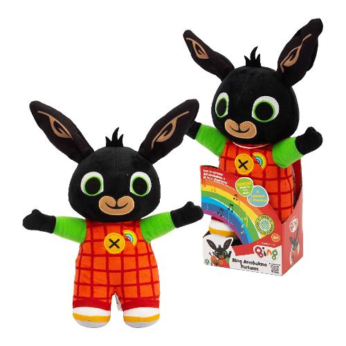 Peluche Rainbow parole e musica (19cm) BING BNG51000