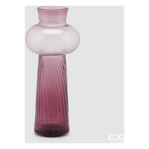 Vaso Vetro (19x41cm) BOLLA Rosa antico 1100108 A556